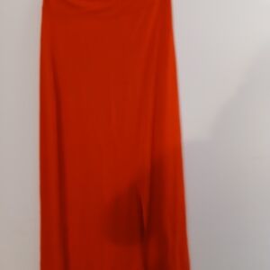 Kensie Vibrant Red Maxi Skirt